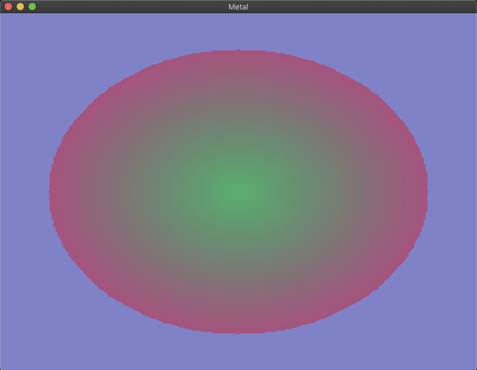 Screenshot of the final render