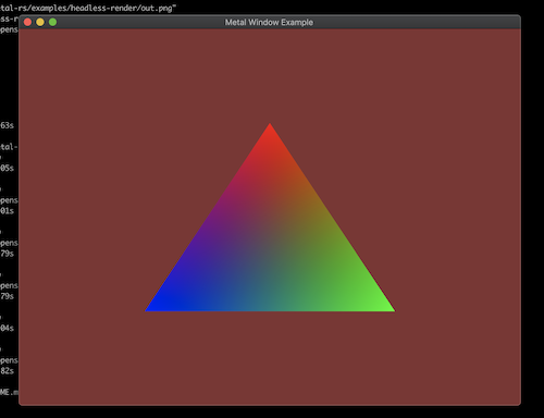 Screenshot of the final render